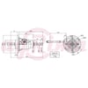 Agrima Şanzıman F40 Tek Kademeli - Ayırıcı 1/1AGR-F40