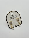 14K Altın Kaplama Taşlı Küpe BZ0202