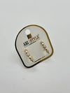 14K Altın Kaplama Taşlı Küpe BZ0204