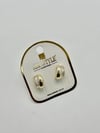 14K Altın Kaplama Taşlı Küpe BZ0206