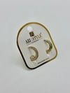14K Altın Kaplama Taşlı Küpe BZ0668