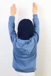 Çocuk İpli Lacivert Balaclava Triko Bere / Başlık