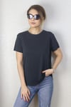 Kadın %100 Modal Lazerkesim T-Shirt