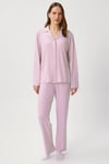 Kadın Efsa Puantiye Extra Soft Lila Pijama Takımı