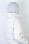 Kadın İpli Gri Balaclava Triko Bere / Başlık