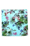 Kadın Mint Çiçekli Bandana