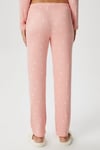 Kadın Sweety Extra Soft Pembe Kalpli Pijama Takımı