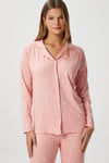 Kadın Sweety Extra Soft Pembe Kalpli Pijama Takımı