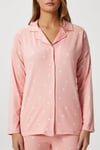 Kadın Sweety Extra Soft Pembe Kalpli Pijama Takımı