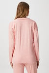 Kadın Sweety Extra Soft Pembe Kalpli Pijama Takımı