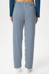 Kadın You Ekstra Soft Bisiklet Yaka Çizgili Pijama Takımı