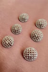 Louis 6'lı Set Metal Düğme 1,8 cm