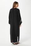 Modest Kadın Elina Nakışlı Püsküllü Yırtmaçlı Viskon Yazlık Elbise
