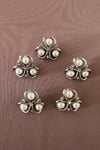 Venice İncili 5'li Set Metal Düğme 1,9 cm