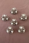 Venice İncili 6'lı Set Metal Düğme 1,9 cm