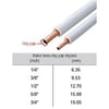 7 MT 1/4-3/8 MONTAJ SETİ BAKIR UÇLU