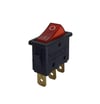 ANAHTAR ŞALTER 1 Lİ KIRMIZI 16A 220V (IŞIKLI)