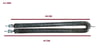 BULAŞIK KURUTMA REZİSTANSI UTİPİ 44 CM 8,5MM 2000 TABAK KROM