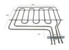 FIRIN REZİSTANS 2000W+1200W 36*30CM 6,5MM 220V TERMİKEL (YANDAN FLANŞLI)