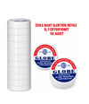 İZOLE BANT ELEKTRİK BEYAZ 0,13X19X10MT (10 ADET)