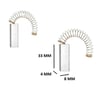 ROWENTA TİP KF 1000W ELEKTRİKLİ SÜPÜRGE KÖMÜRÜ L13162 2 Lİ