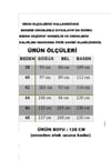 Doque Araboy İnce Dokümlü Kot Tunik Yarım Pardesü Giyçık Kap Yazlık 54053