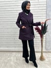  Belden Bağlı Kaşmir Kısa Kaşe Kaban, Kısa Kaşe Kaban,4669 