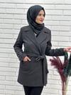  Belden Bağlı Kaşmir Kısa Kaşe Kaban, Kısa Kaşe Kaban,4669 