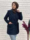  Belden Bağlı Kaşmir Kısa Kaşe Kaban, Kısa Kaşe Kaban,4669 