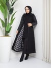 Doque Kolları Şişme Kapitone Kışlık Kadın Kaşe Kaban 57029
