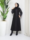 Doque Kolları Şişme Kapitone Kışlık Kadın Kaşe Kaban 57029