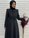 Kışlık Mevlana Pardesü, Yakası Zincirli Kışlık Kaşmir Pardesü 4590-2