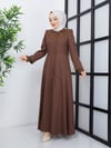Günay Karaca Mevsimlik Güpürlü Mevlana Pardesü , Ferace 4625