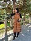 Doque Şişme Kapitone Elyaf Dolum Kadın Kışlık Uzun Spor Yelek 50007