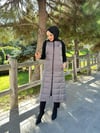 Doque Şişme Kapitone Elyaf Dolum Kadın Kışlık Uzun Spor Yelek 50007