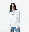 BUGÜN EVDEN ÇIKASIM YOK BEYAZ SWEATSHIRT