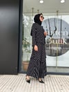 ALMARWAH PUANTİYELİ VİSKON ELBİSE 6253