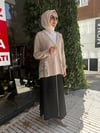 GHİSA DANTELLİ CAMEL CEKET 3270