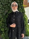 GHISA SİYAH PULLU TAKIM 4065