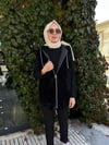 GHISA SİYAH YELEK 3227