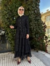 MATEX SİYAH ELBİSE 1160
