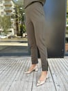 MİSSWHENCE ÇELİK ÖRME PAÇA FERMUARLI HAKİ PANTOLON 34101