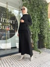 MİSSWHENCE SİYAH TRİKO ELBİSE 36813