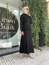 MİSSWHENCE SİYAH TRİKO ELBİSE 36813