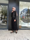 NURCAN ÇETİN ABİYE ETEK TAKIM 7402 SİYAH