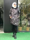 ŞAL YAKA SÜET ASTAR MONT