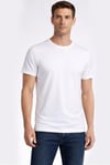  Erkek Süprem Bisiklet Yaka Beyaz T-Shirt 951