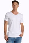  Erkek Süprem Bisiklet Yaka Beyaz T-Shirt 953