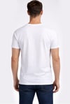  Erkek Süprem Bisiklet Yaka Beyaz T-Shirt 951