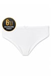  Kız Çocuk Beyaz Bikini 6'lı Ekonomik Paket 400